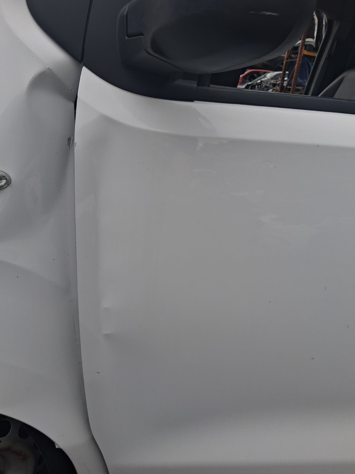 2019 CITROEN DISPATCH VIVARO MK3 NSF PASSENGER FRONT BARE DOOR WHITE HAS DAMAGED