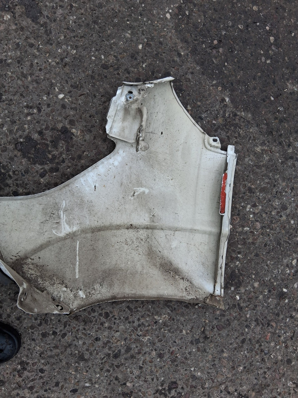 2016 PEUGEOT BOXER MK3 OSF DRIVER SIDE FRONT RIGHT WING PANEL WHITE