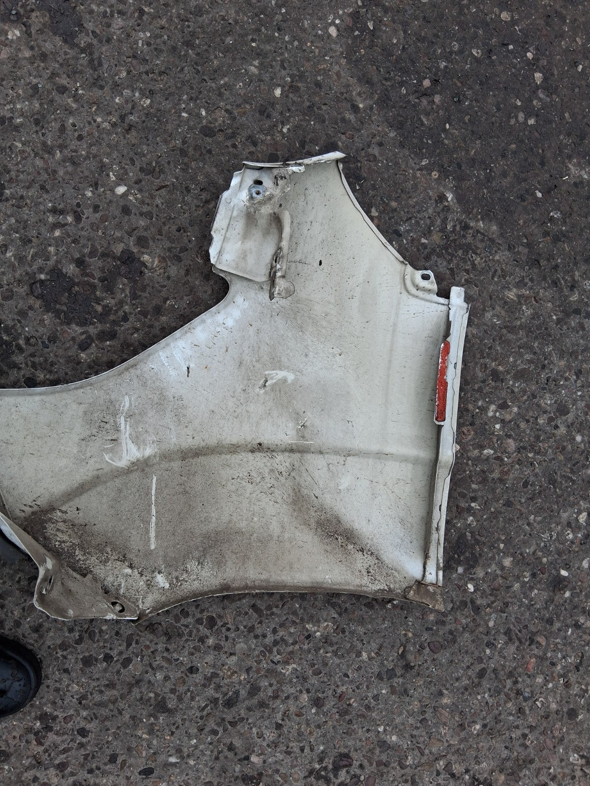 2016 PEUGEOT BOXER MK3 OSF DRIVER SIDE FRONT RIGHT WING PANEL WHITE