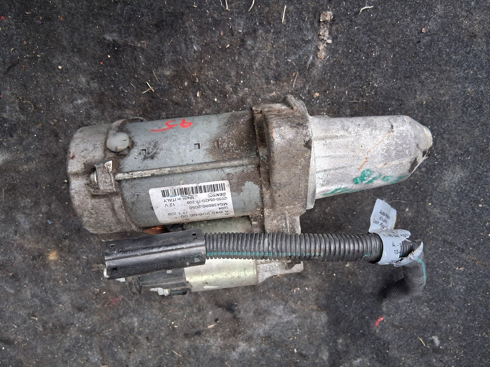 2018 MERCEDES A CLASS W176 1.6 PETROL STARTER MOTOR A6459060800