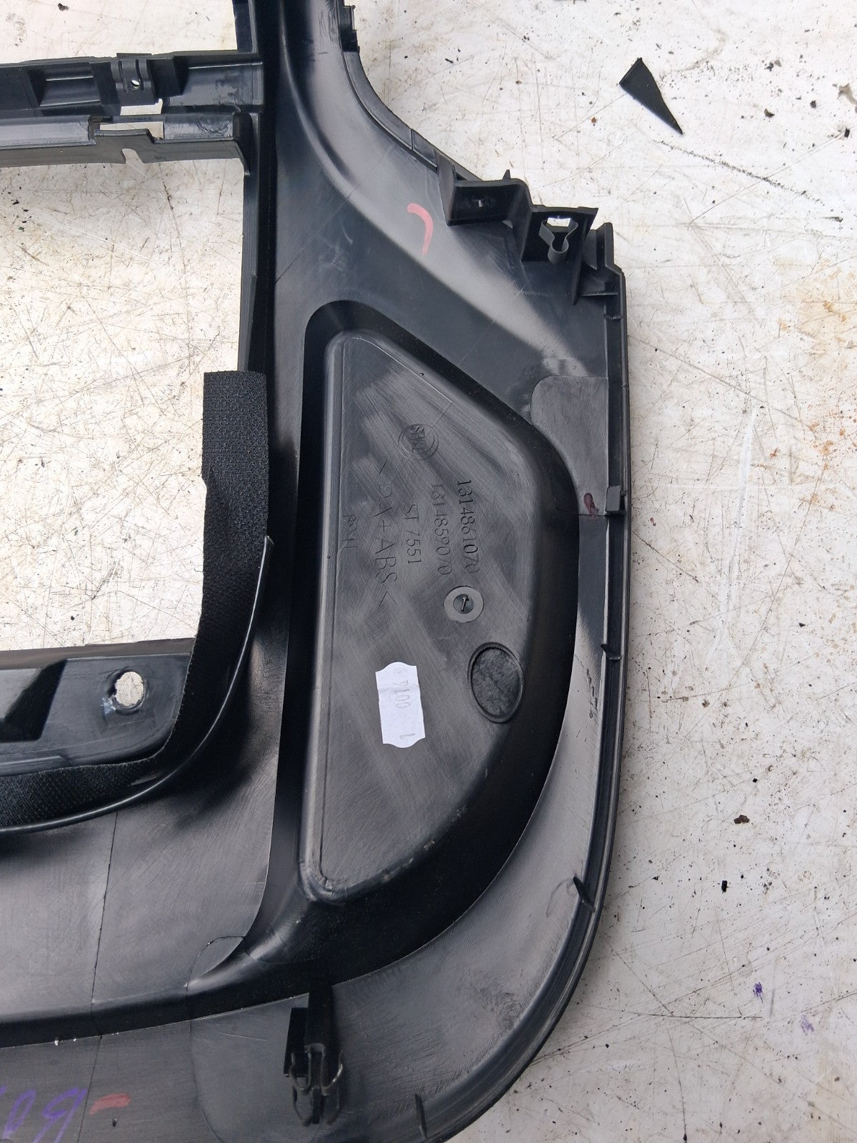 2016 PEUGEOT BOXER MK3 FRONT DASH CENTER CONSOLE TRIM PANEL 1314861070
