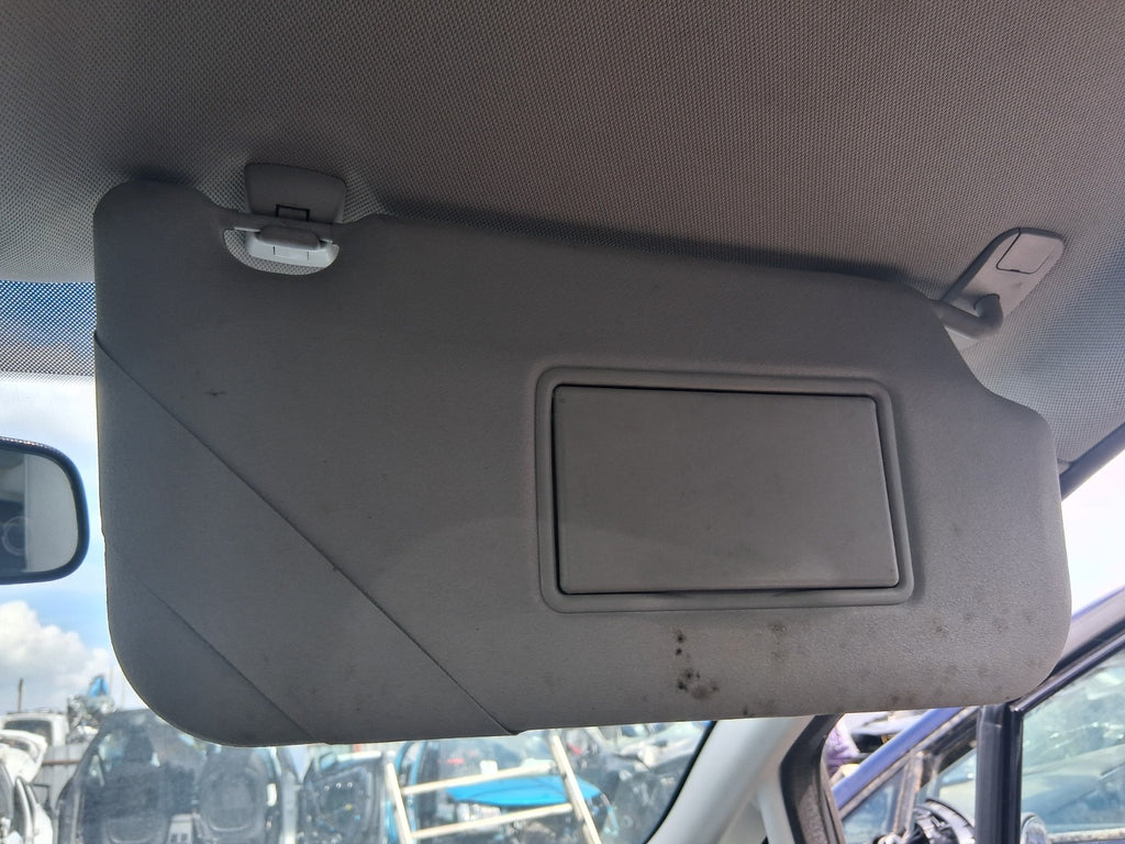 2012 FORD FIESTA MK7 OSF DRIVER SIDE FRONT RIGHT SUN VISOR SHADE