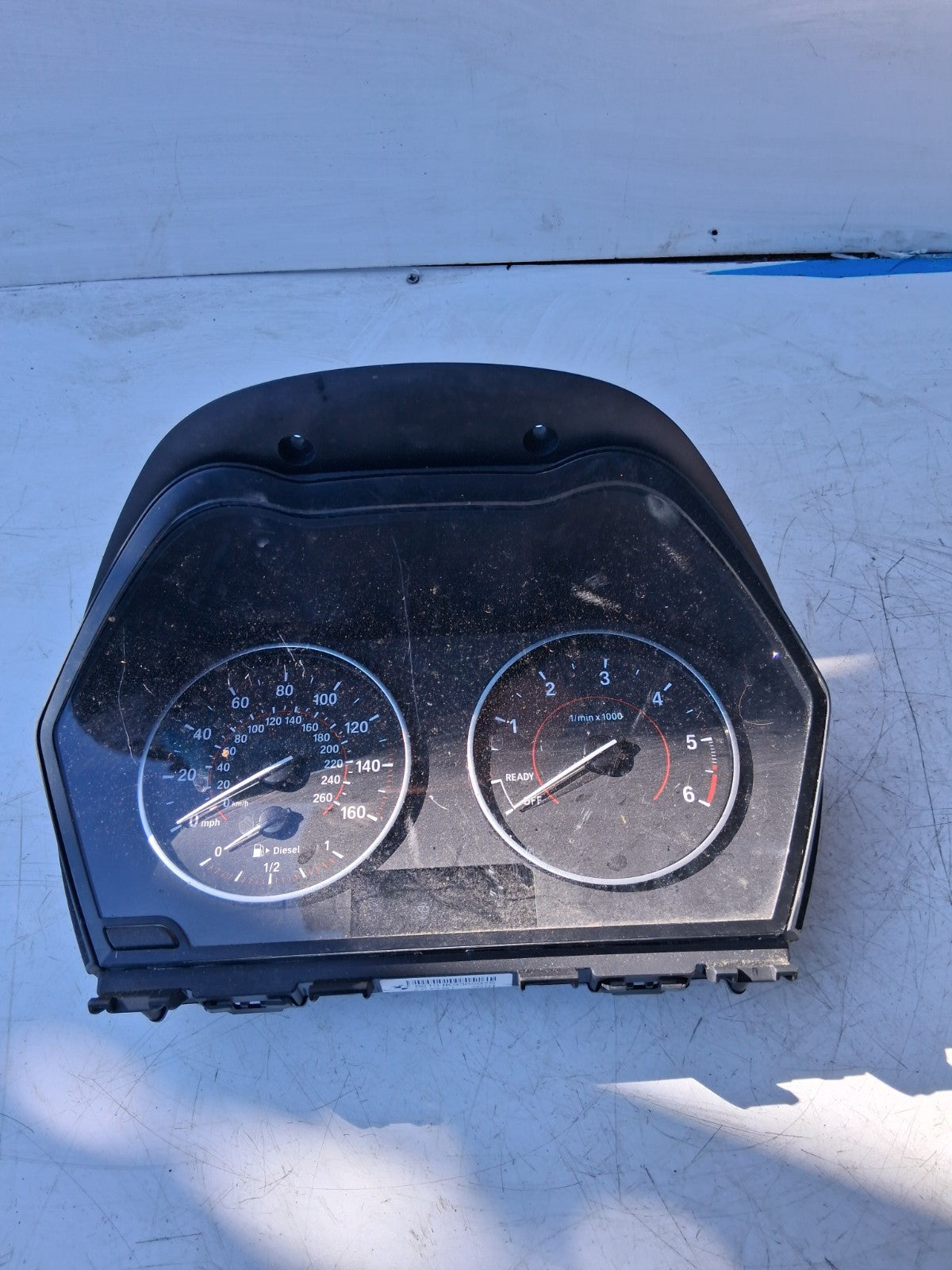 BMW 1 SERIES F20 2015 SPEEDO SPEEDOMETER INSTRUMENT CLUSTER 17649411