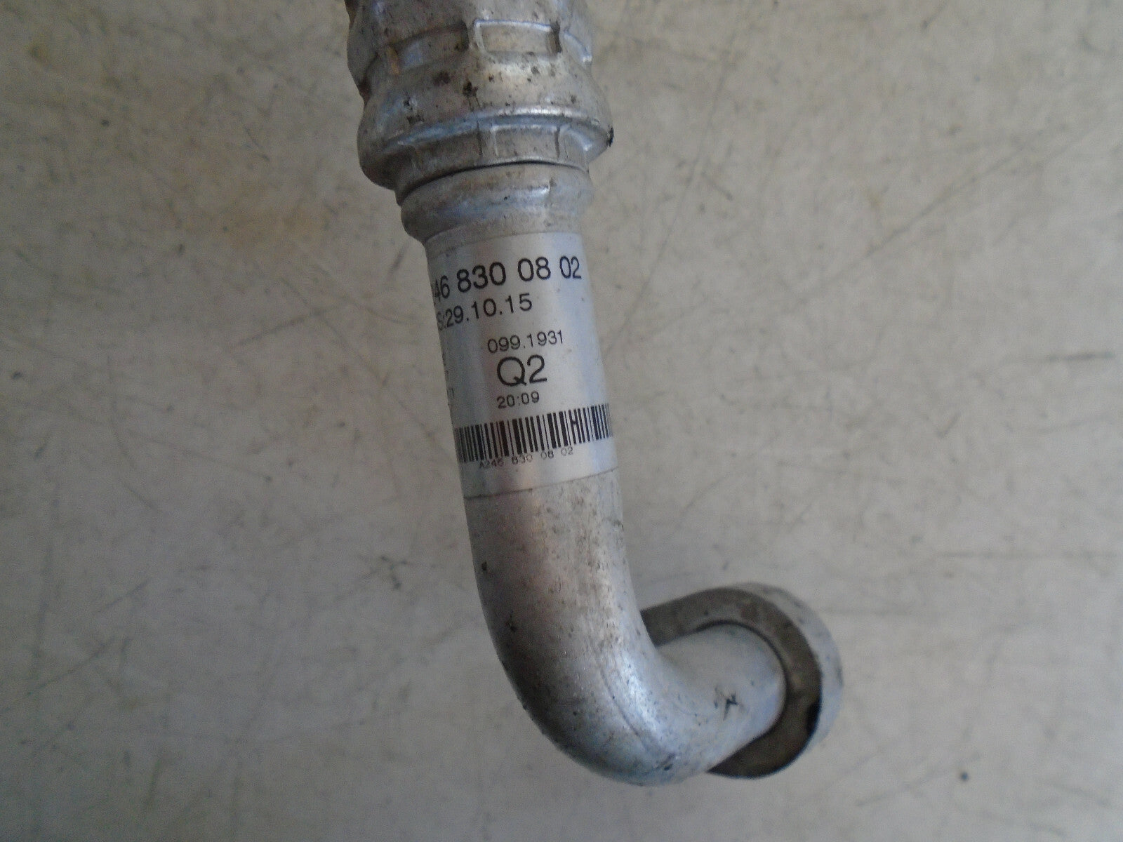2018 MERCEDES A CLASS W176 AIR CON CONDITIONING PIPE HOSE A2468300802