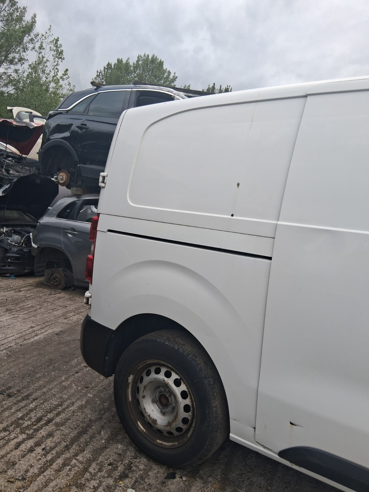 2019 CITROEN DISPATCH VIVARO MK3 OS DRIVER SIDE REAR QUARTER PANEL