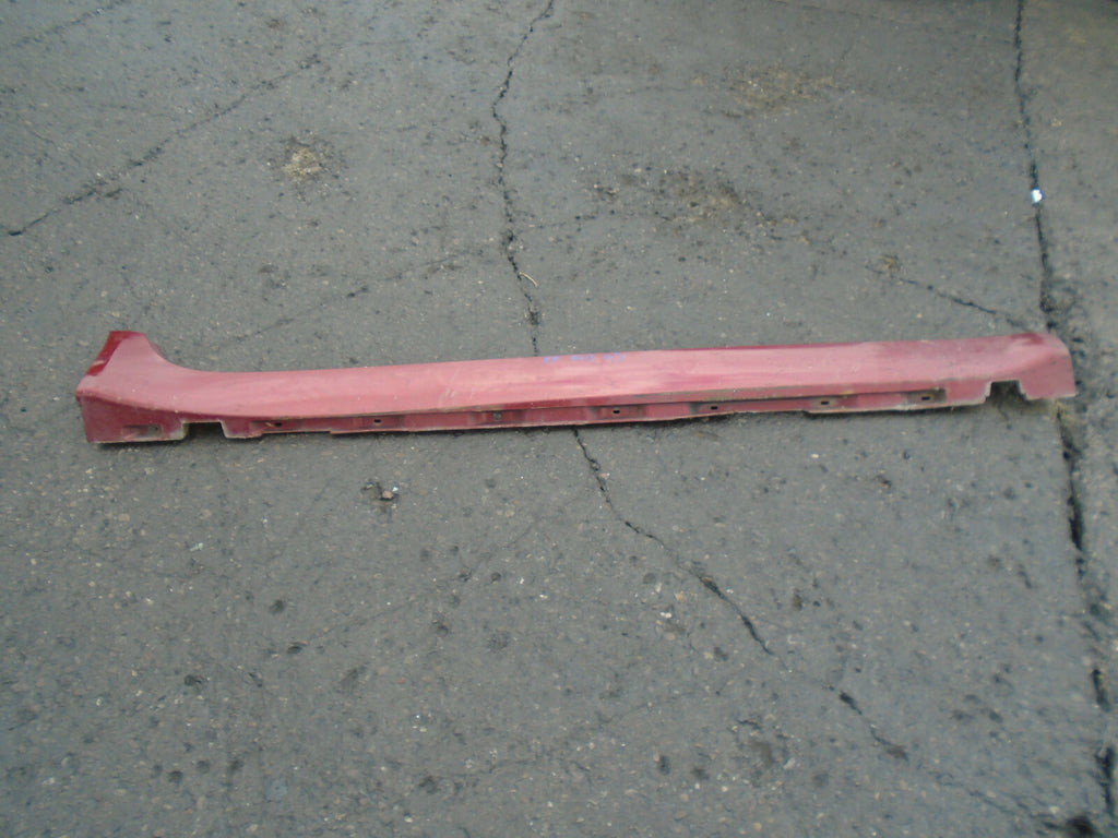 JAGUAR XF FACELIFT 2013 OS DRIVER SIDE SKIRT VALANCE IN RED CAJ