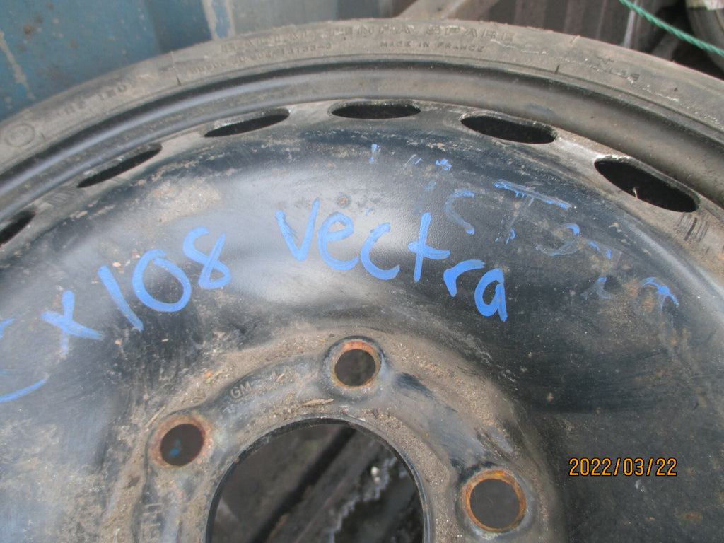 VAUXHALL VECTRA 5 STUD SPACE SAVER SPARE WHEEL 115/70 R16 155 70 16 INCH       R
