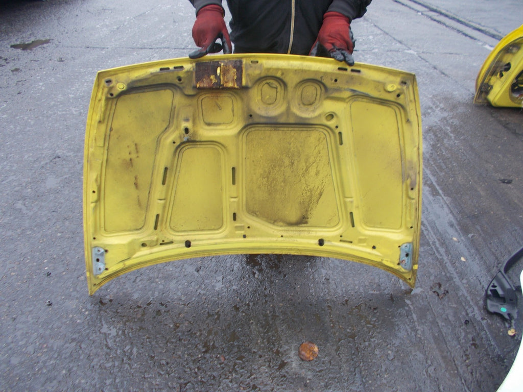 FORD KA RB (MK1) 1996-2008 ENGINE BAY BONNET PANEL YELLOW