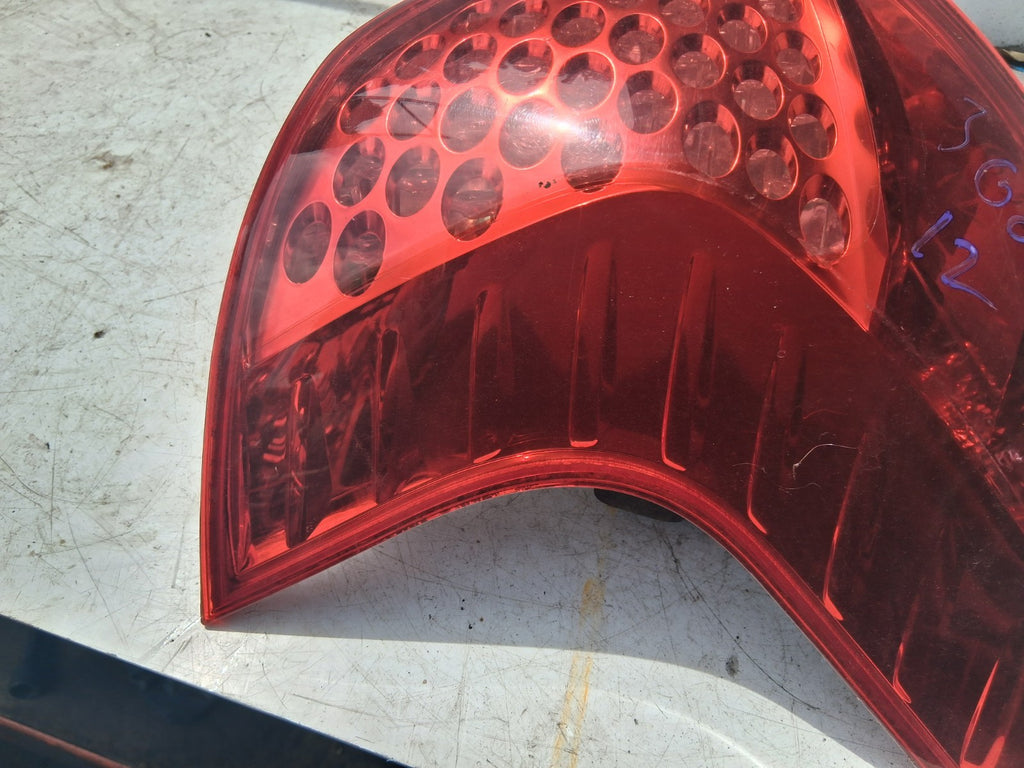 2012 PEUGEOT 3008 OSR DRIVER SIDE REAR OUTER TAIL LIGHT LAMP