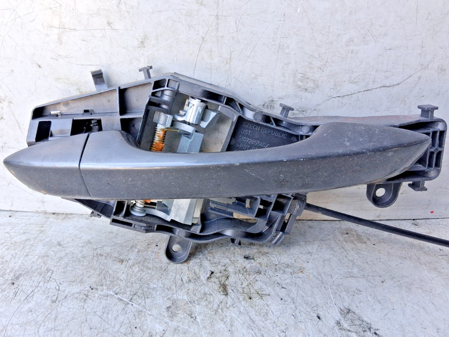 2021 VOLKSWAGEN PASSAT B8 OSR DRIVER SIDE REAR EXTERIOR DOOR HANDLE 510837812