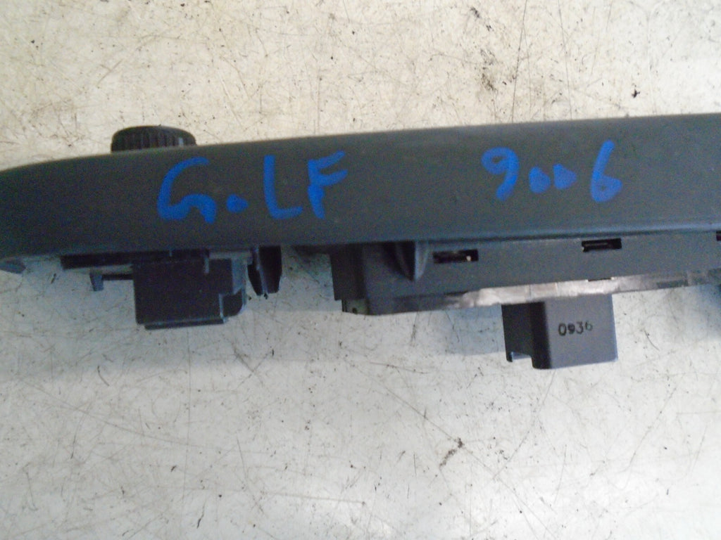 VOLKSWAGEN GOLF 2006 MK5 DRIVER WINDOW SWITCH PACK TRIM 1K4868050B