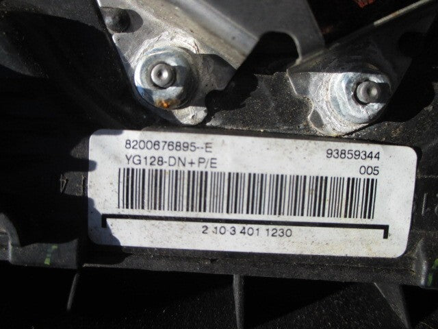 2012 VAUXHALL VIVARO X83 STEERING AIRBAG 8200676895E
