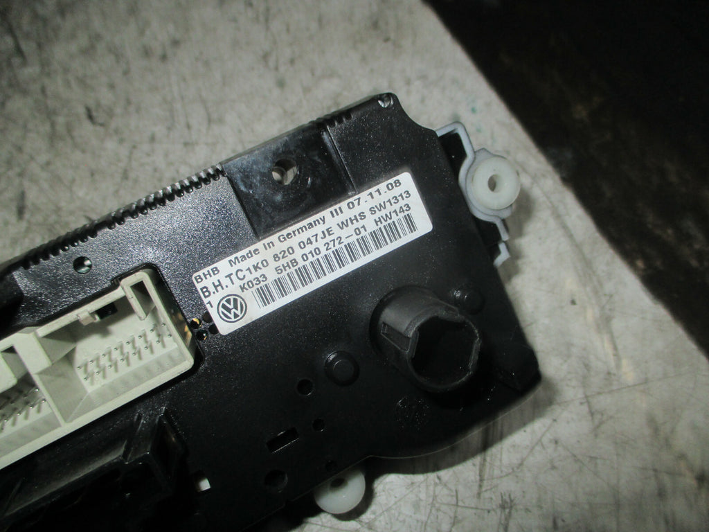 VW VOLKSWAGEN PASSAT 2007 HEATER AC CLIMATE CONTROL SWITCH 1K0820047JE