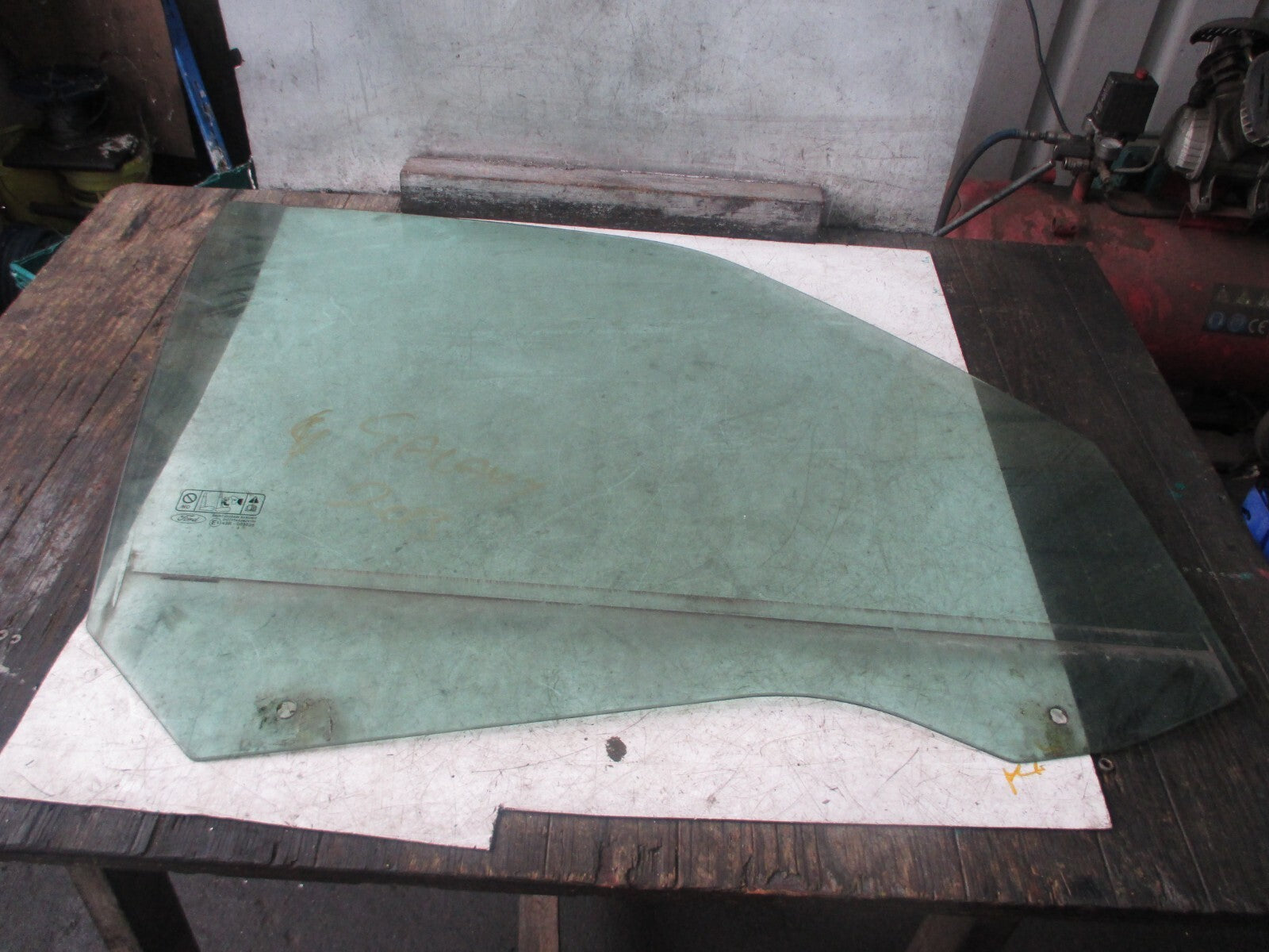 FORD GALAXY MK3 2013 5 DOOR OSF DRIVER SIDEF FRONT DOOR WINDOW GLASS