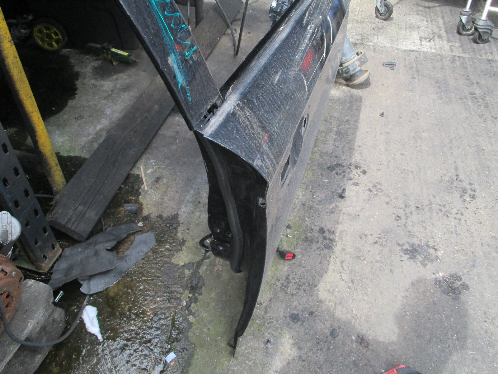 FORD MONDEO MK4 2010 OSF DRIVER SIDE FRONT BARE DOOR SHELL BLACK PARTNER