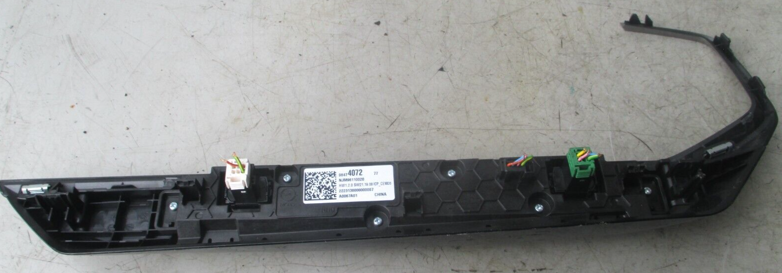 2023 VAUXHALL GRANDLAND RADIO STEREO CONTROL SWITCH PANEL 98474072