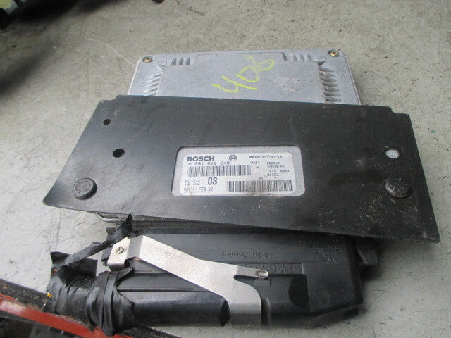 2004 PEUGEOT 406 2.0 PETROL ENGINE CONTROL UNIT 9635157080