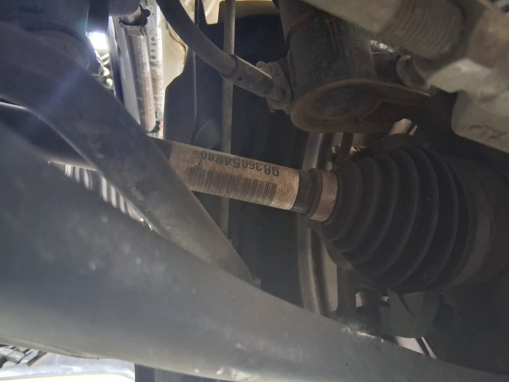PEUGEOT 208 MK2 2025 1.2 PETROL OS DRIVER SIDE MANUAL DRIVESHAFT 9836054280