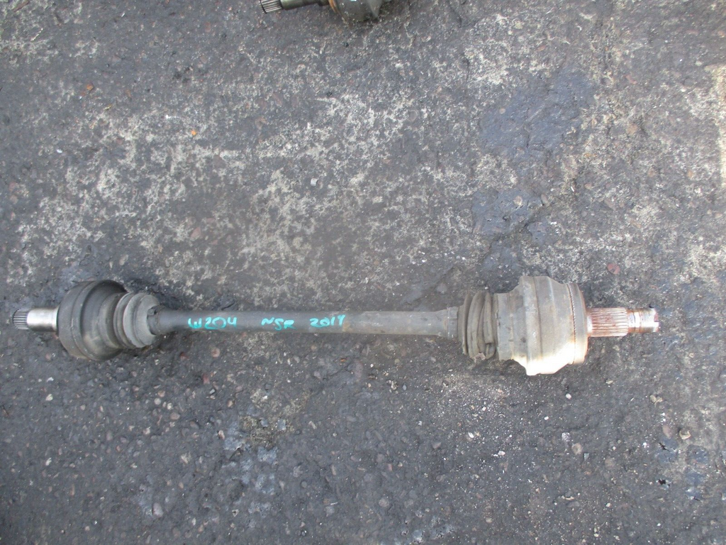 2014 MERCEDES BENZ C CLASS W204 NSR PASSENGER SIDE REAR LEFT DRIVESHAFT