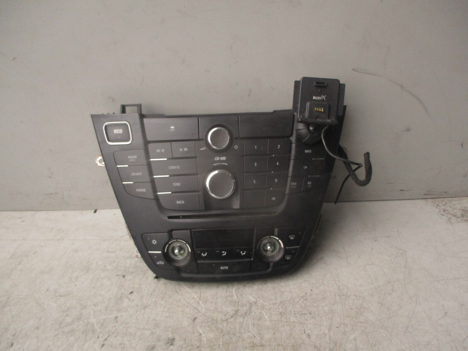 2013 VAUXHALL INSIGNIA MK1 CD RADIO HEATER CLIMATE CONTROL PANEL 13273095