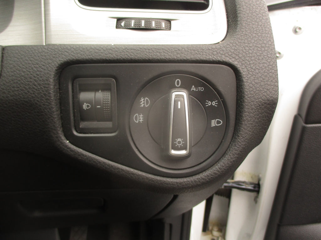 2016 VOLKSWAGEN GOLF MK7 OS DRIVER FRONT HEADLIGHT CONTROL SWITCH