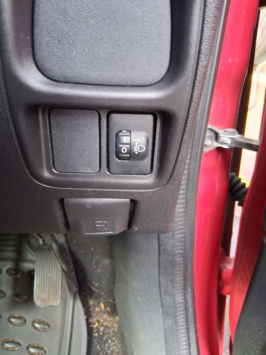 2016 PEUGEOT 108 MK2 HEADLIGHT ADJUSTER CONTROL SWITCH PANEL