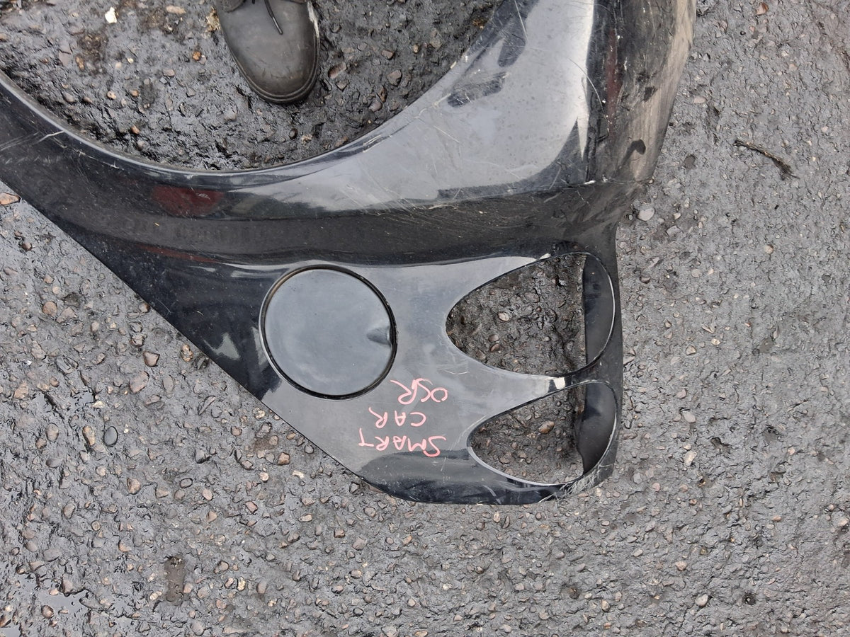 2008 SMART FORTWO REAR BUMPER RIGHT SECTION BLACK