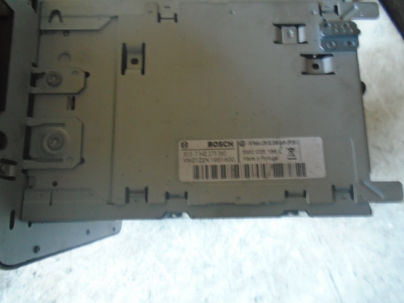 VOLKSWAGEN POLO 2014 MK5 6R STEREO CD PLAYER HEAD UNIT 5M00351186