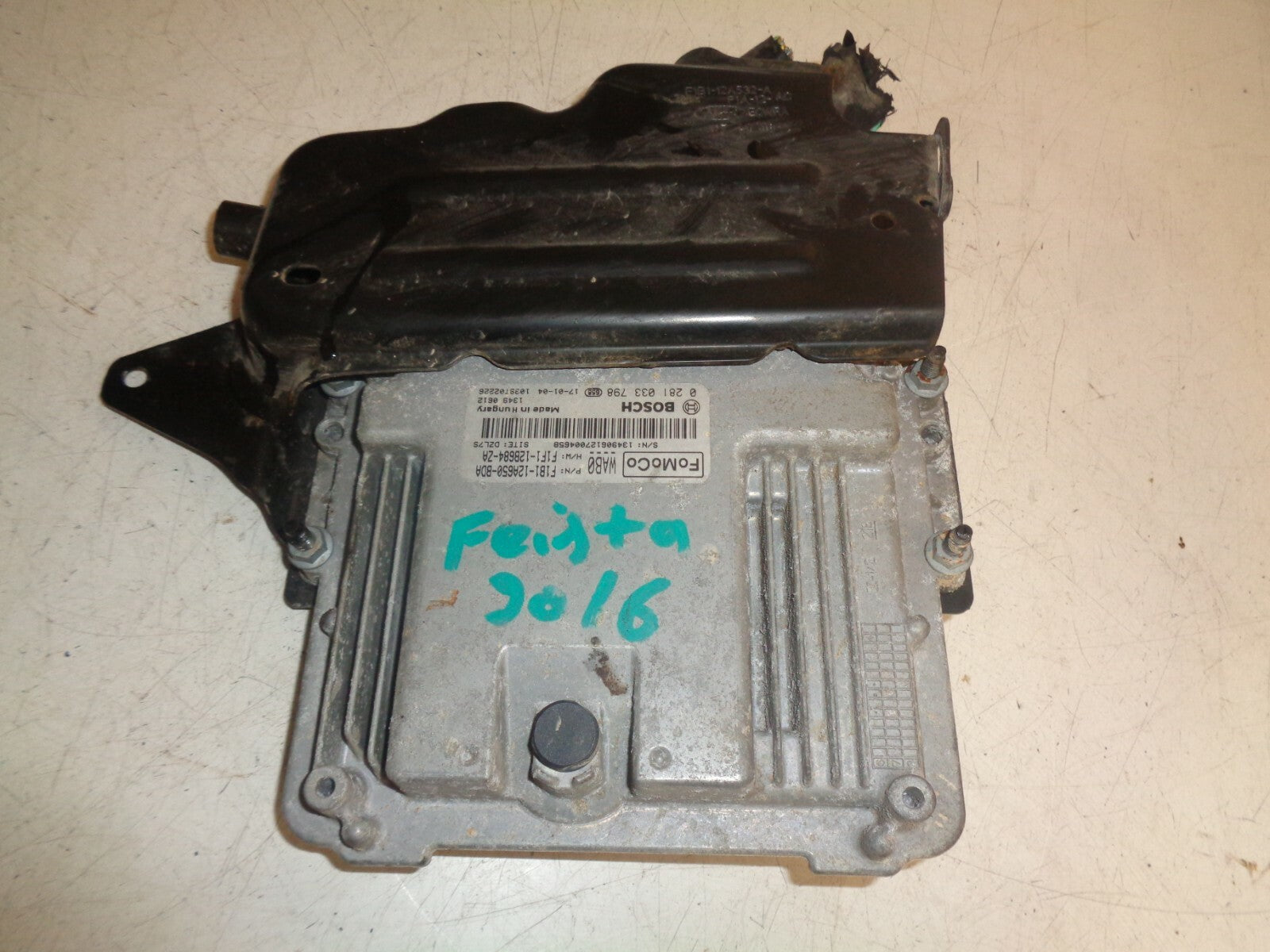 FORD FIESTA MK7 2016 1.5 DIESEL BOSCH ENGINE CONTROL MODULE ECU F1B112A650BDA