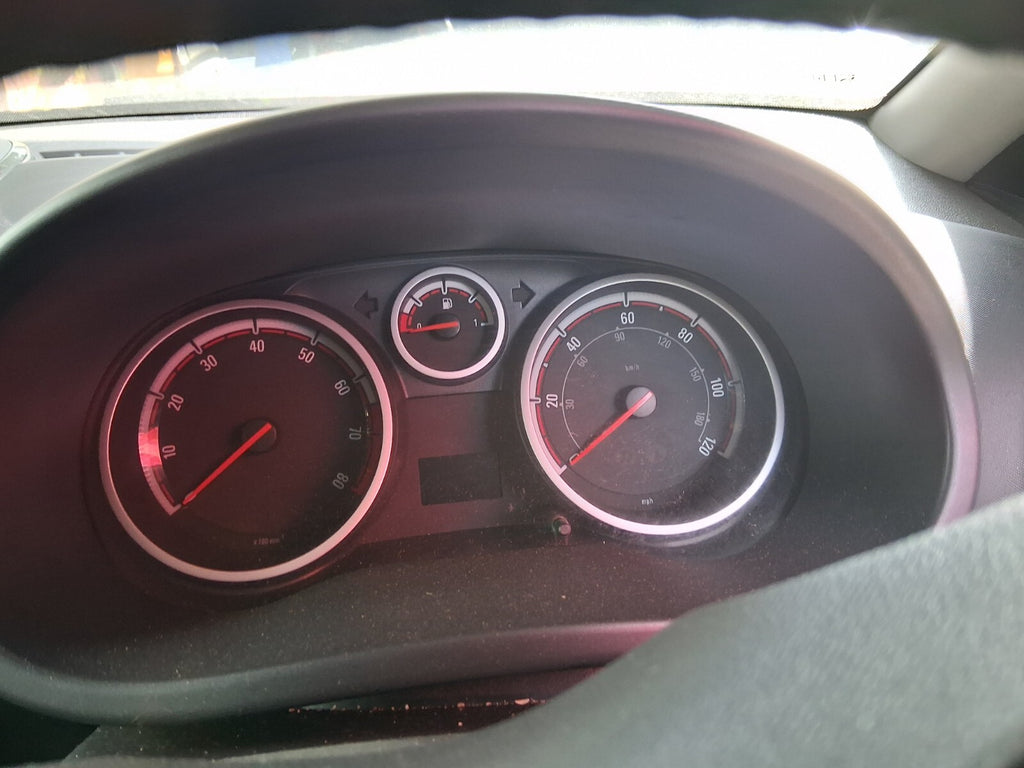 2009 VAUXHALL CORSA D 1.2 PETROL SPEEDO SPEEDOMETER INSTRUMENT CLUSTER GAUGE