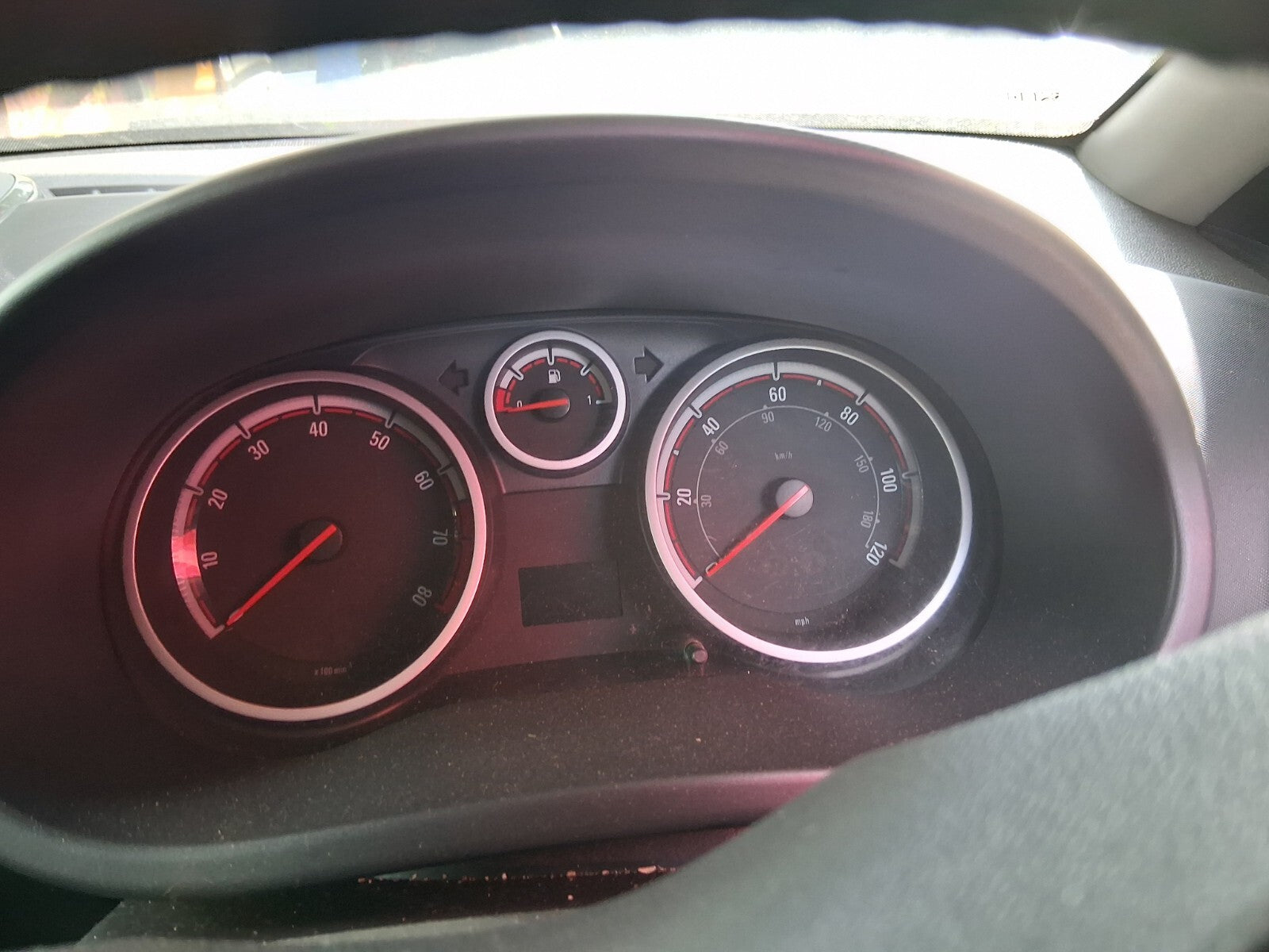 2009 VAUXHALL CORSA D 1.2 PETROL SPEEDO SPEEDOMETER INSTRUMENT CLUSTER GAUGE