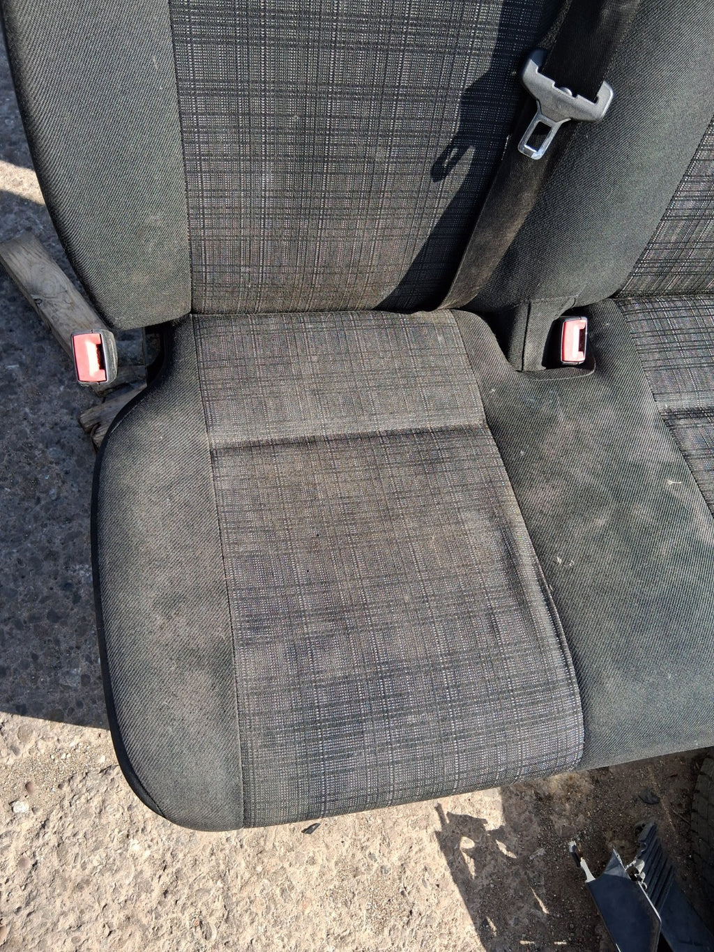 2016 MERCEDES SPRINTER W906 NSF PASSENGER SIDE FRONT SEAT WITH BASE