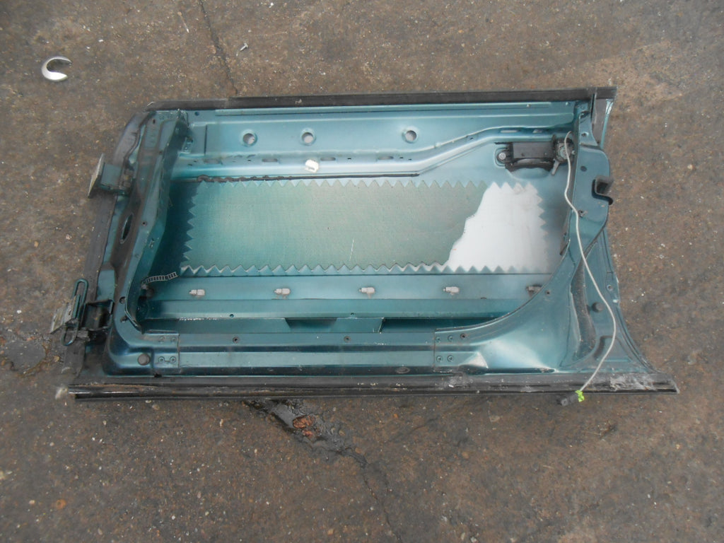 AUDI A8 D2 4D (MK1) 2000 OSF DRIVER SIDE FRONT BARE DOOR SHELL LX6V JASPER GREEN