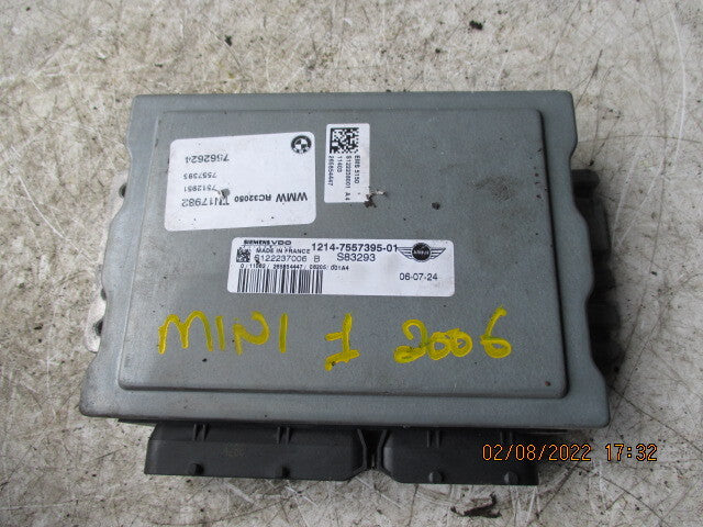 BMW MINI ONE 2006 R50 1.6 PETROL ECU ENGINE CONTROL MODULE ECU 7557395