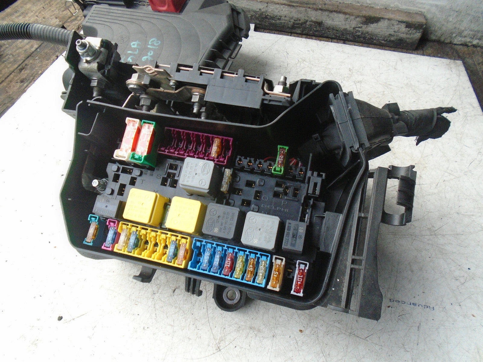 MERCEDES BENZ GLA X156 2018 FUSE BOX RELAY
