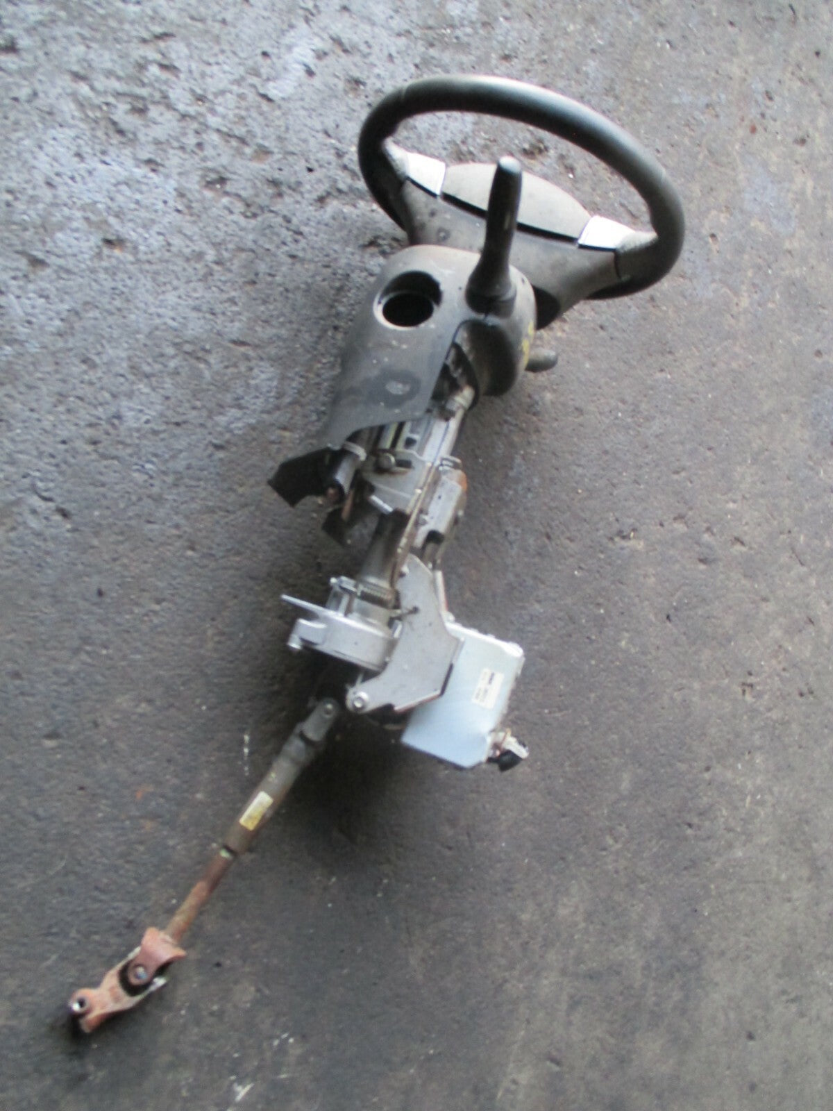 NISSAN QASHQAI J11 MK2 2018 COMPLETE STEERING COLUMN WITH STEERING WHEEL & STALK