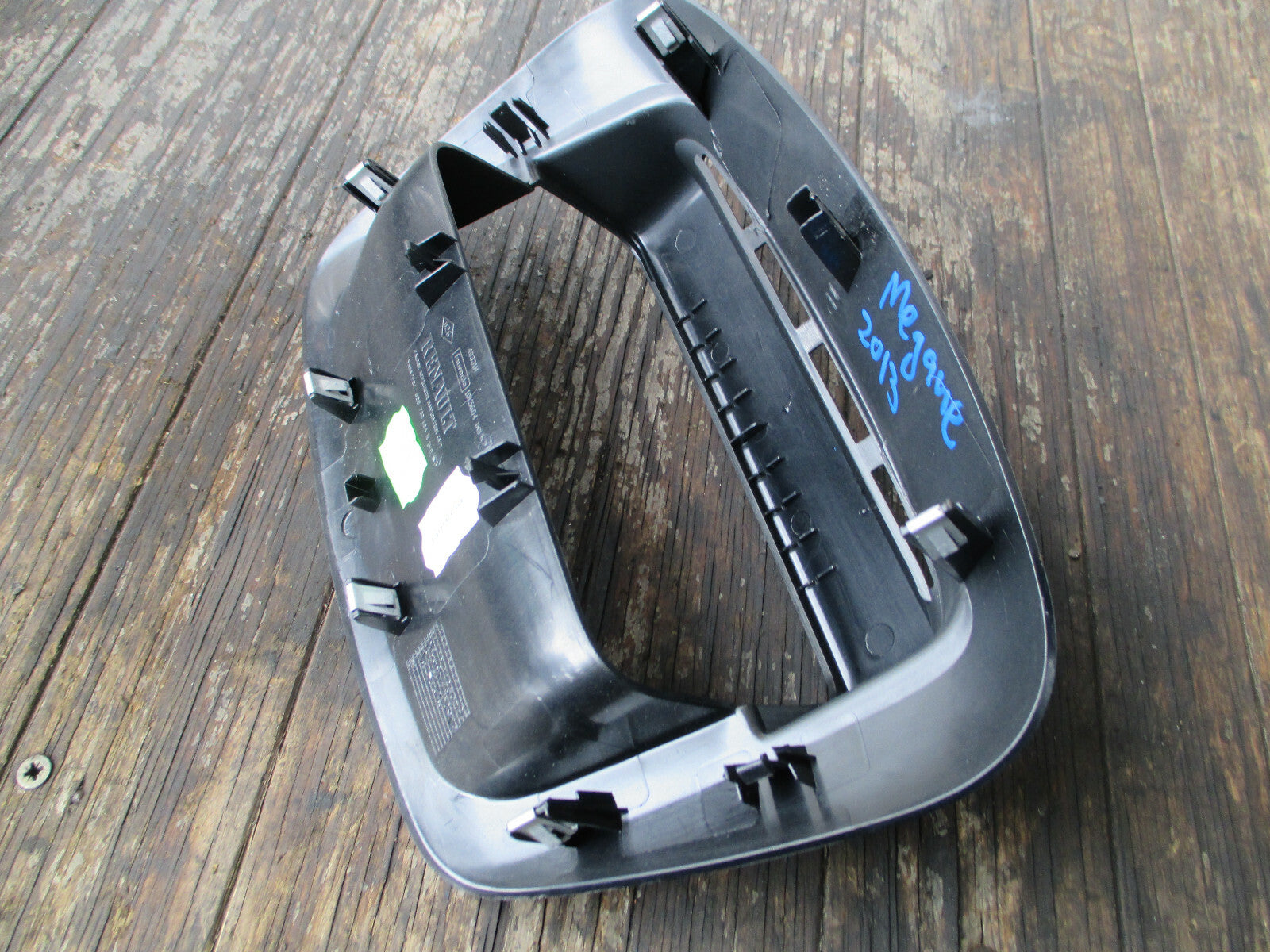 RENAULT MEGANE MK3 2013 DISPLAY CLOCK SURROUND 628700004