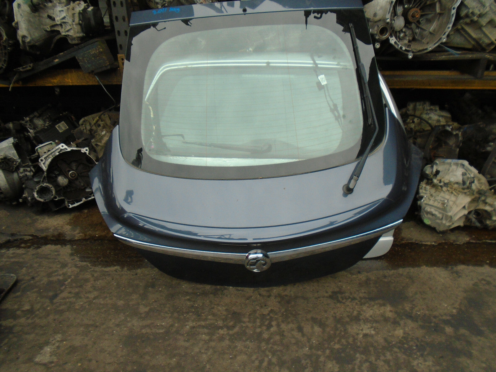 VAUXHALL INSIGNIA A 2011 REAR COMPLETE BOOTLID TAILGATE BLUE GREY