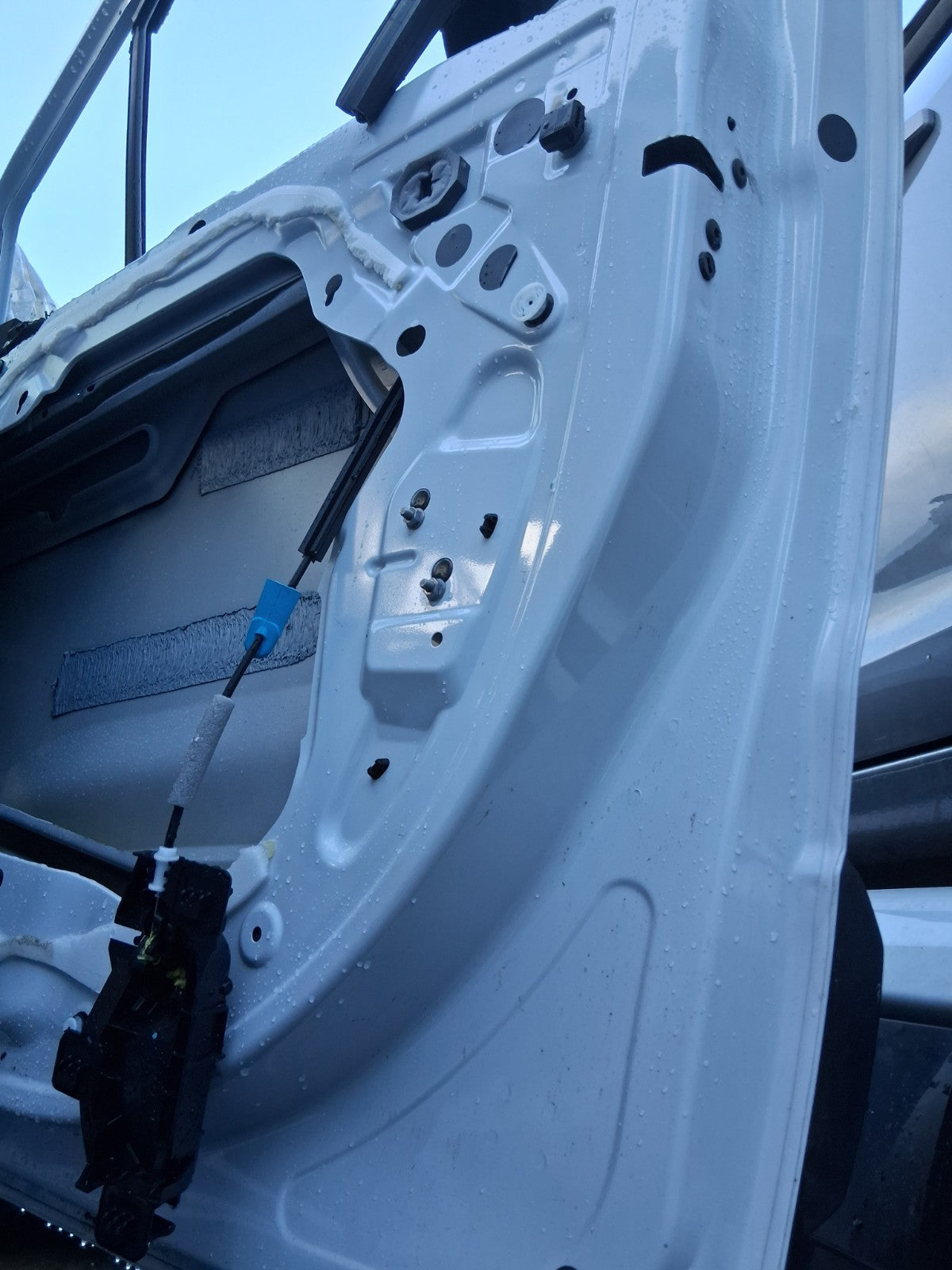 2024 VAUXHALL COMBO E K9 OSF DRIVER SIDE FRONT RIGHT BARE DOOR ICY WHITE EPR