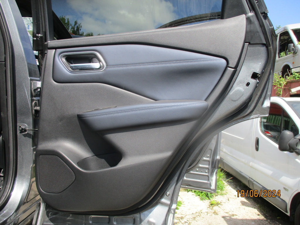 NISSAN QASHQAI J12 2023 OSR DRIVER SIDE REAR DOOR CARD PANEL