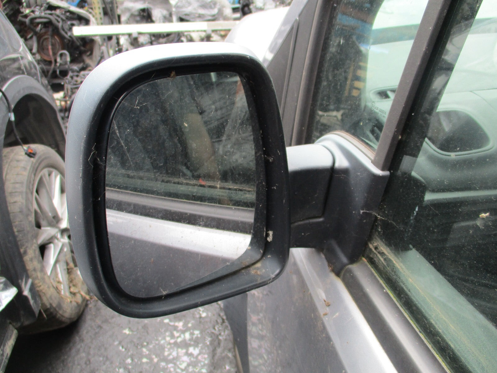 2019 VAUXHALL COMBO E MK4 NS PASSENGER SIDE ELECTRIC WING MIRROR GREY KCA
