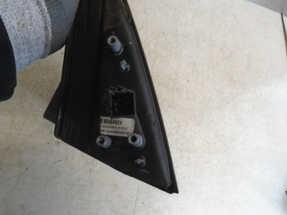 VAUXHALL MERIVA A 2005 NSF FRONT PASSENGER SIDE ELECTRIC WING MIRROR 93494524