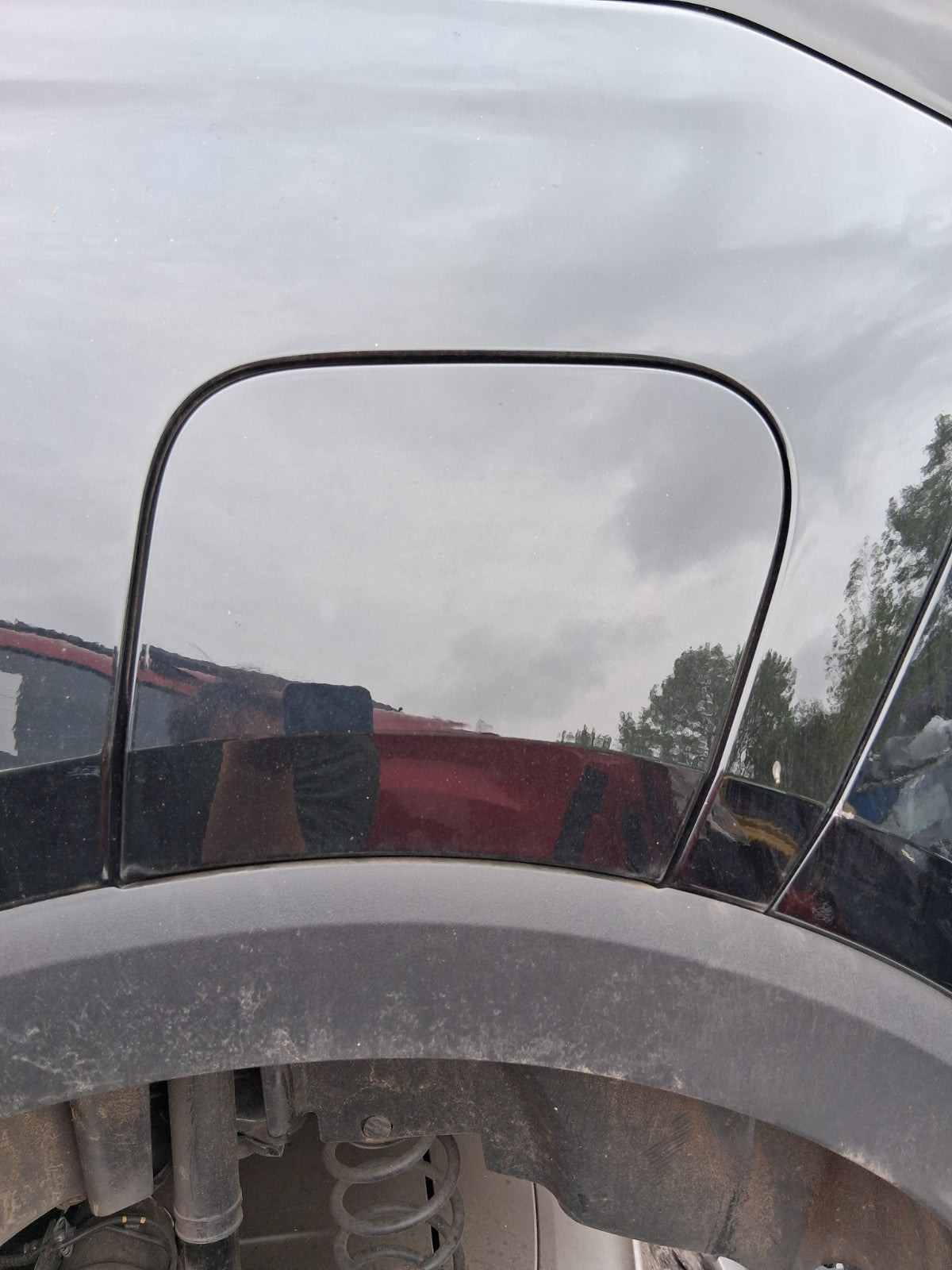 2024 VAUXHALL CROSSLAND FUEL FLAP LID COVER BLACK