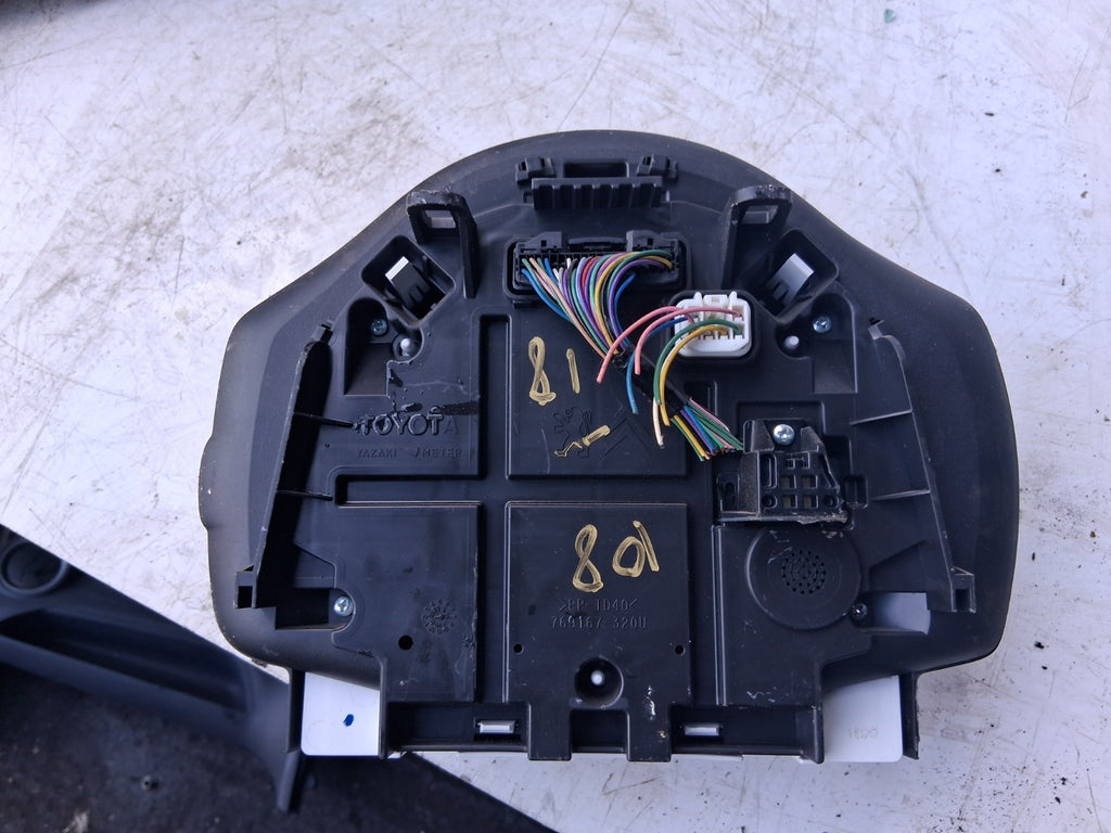 2016 PEUGEOT 108 MK2 SPEEDOMETER SPEEDO INSTRUMENT CLUSTER 769167300U