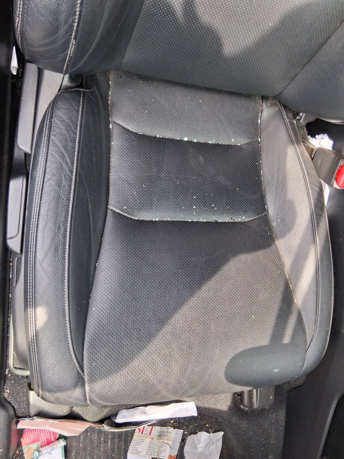 2020 HONDA HR-V FACELIFT OSF DRIVER SIDE FRONT RIGHT COMPLETE LEATHER SEAT