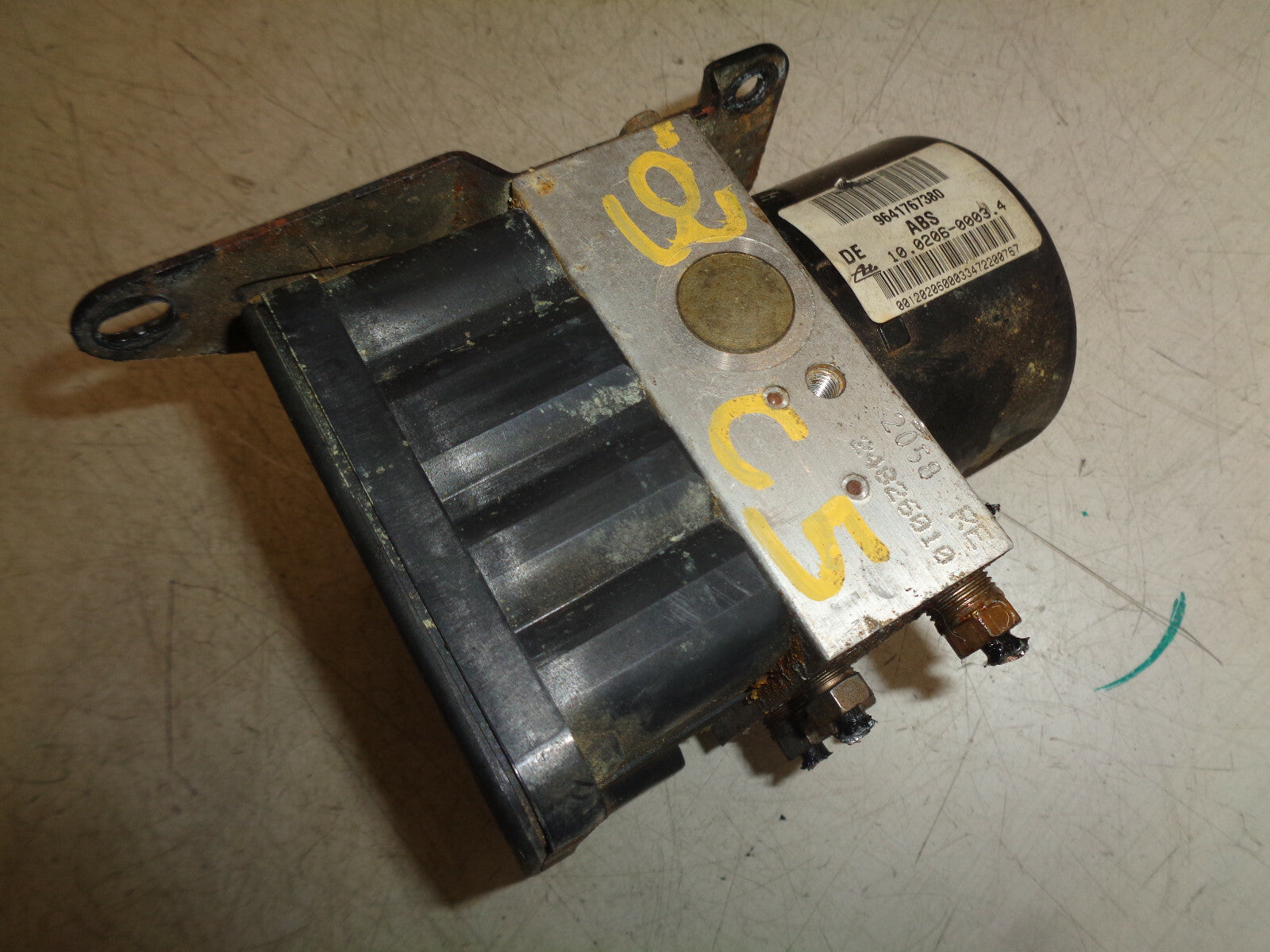 CITROEN C5 2003 2.0 DIESEL ABS PUMP MODULE 9641767380