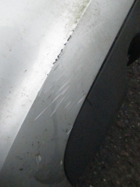 AUDI A3 8P 2010 REAR BUMPER SILVER