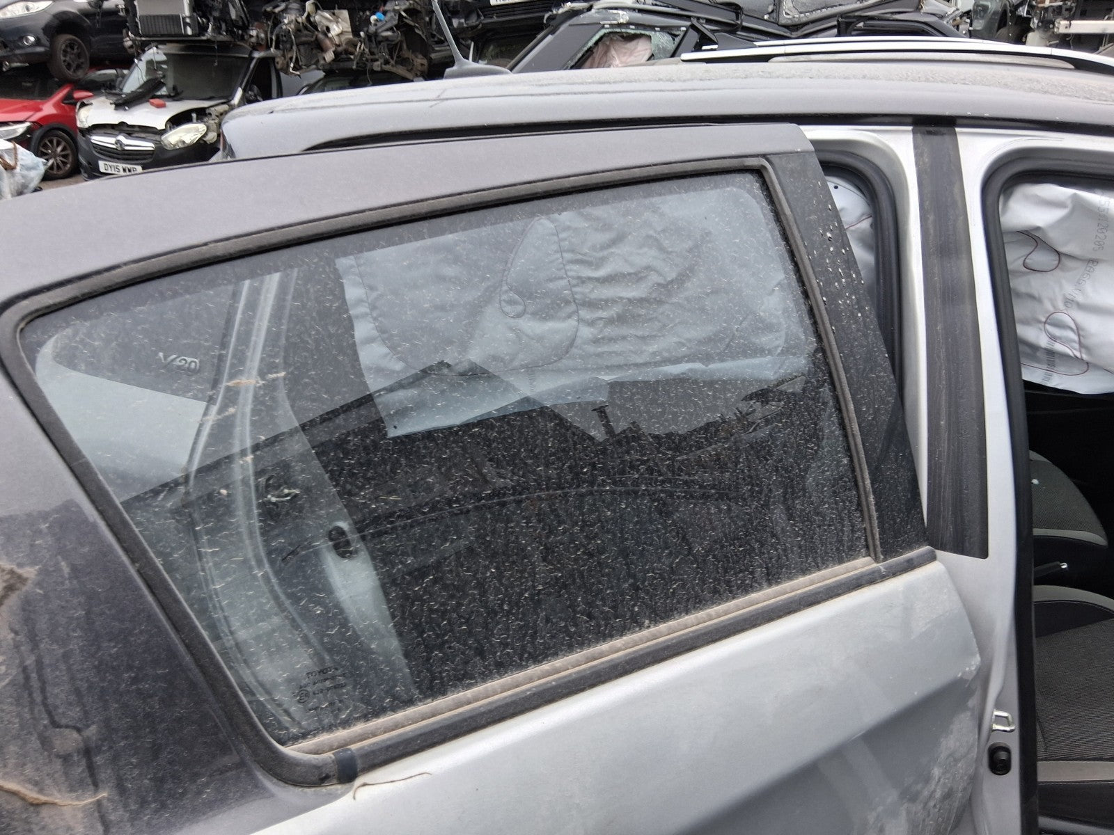TOYOTA YARIS MK3 2019 OSR DRIVER SIDE REAR WINDOW GLASS