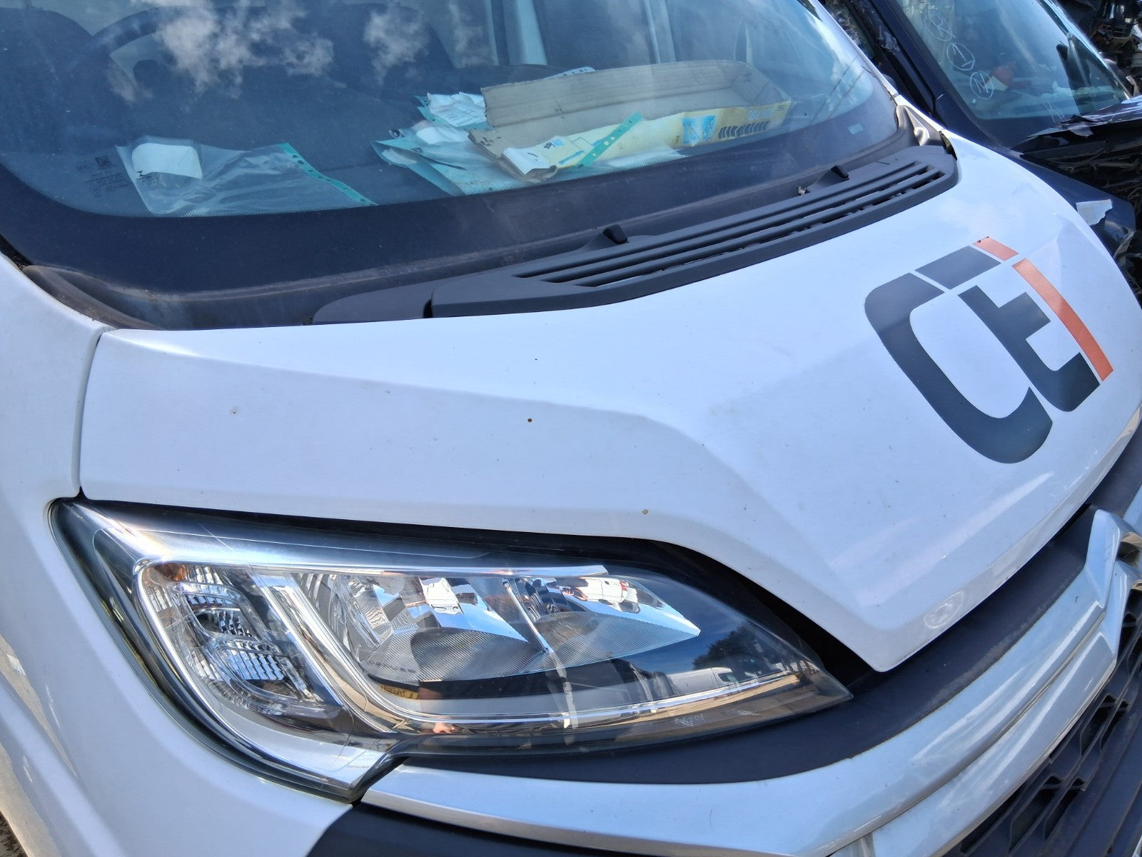 2021 CITROEN RELAY 2.2 DIESEL MK3 FACELIFT COMPLETE FRONT END WHITE