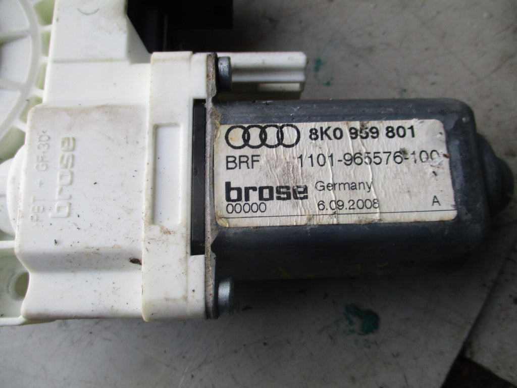 2015 AUDI A4 WINDOW REGULATOR & MOTOR 1101-9655760100 (ref s)